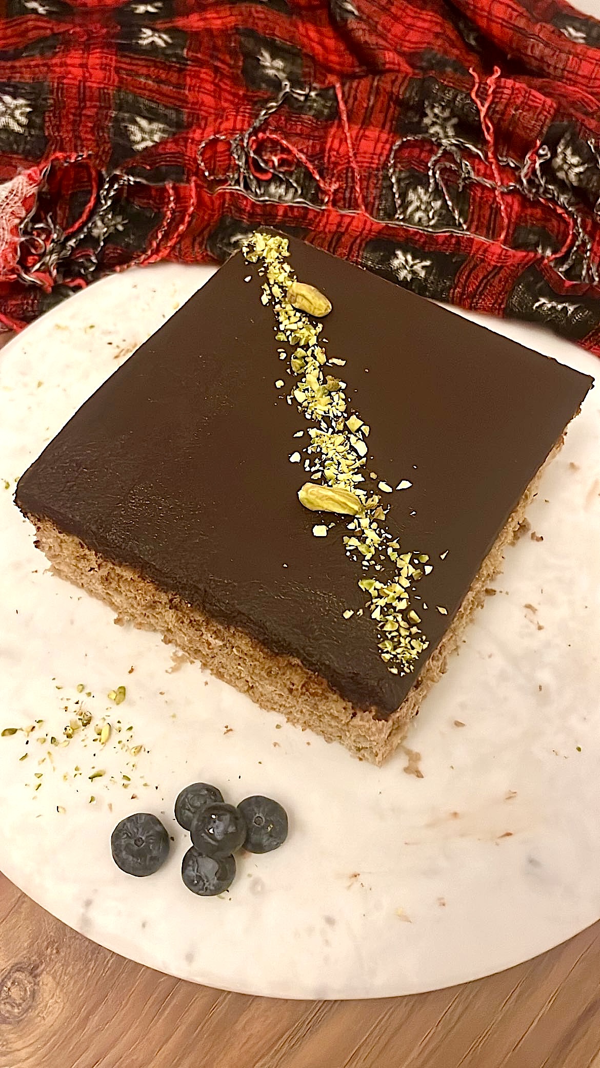 A simple version of Opera Cake with fewer layer, easy to make at home